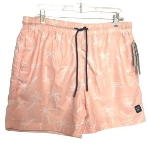 NWT Men's Spicy Tuna Swim Trunks/Shorts Palm Tree Print Size‎ XL